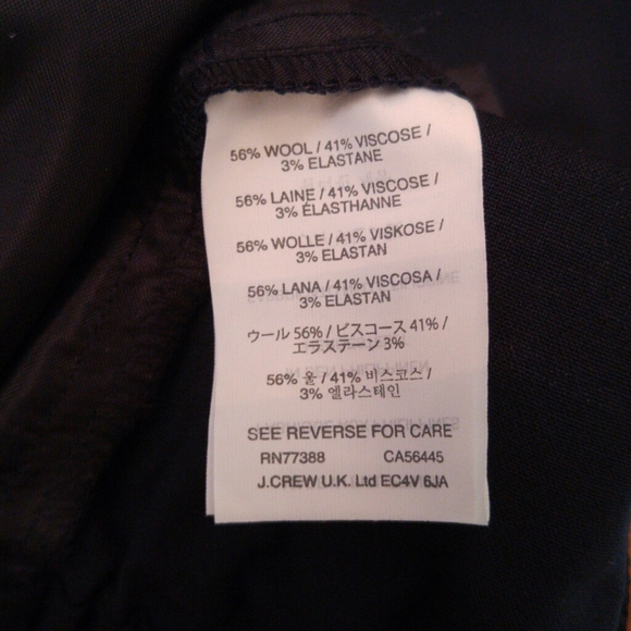 J.Crew Navy Dressy Jogger Slacks - Picture 6 of 8